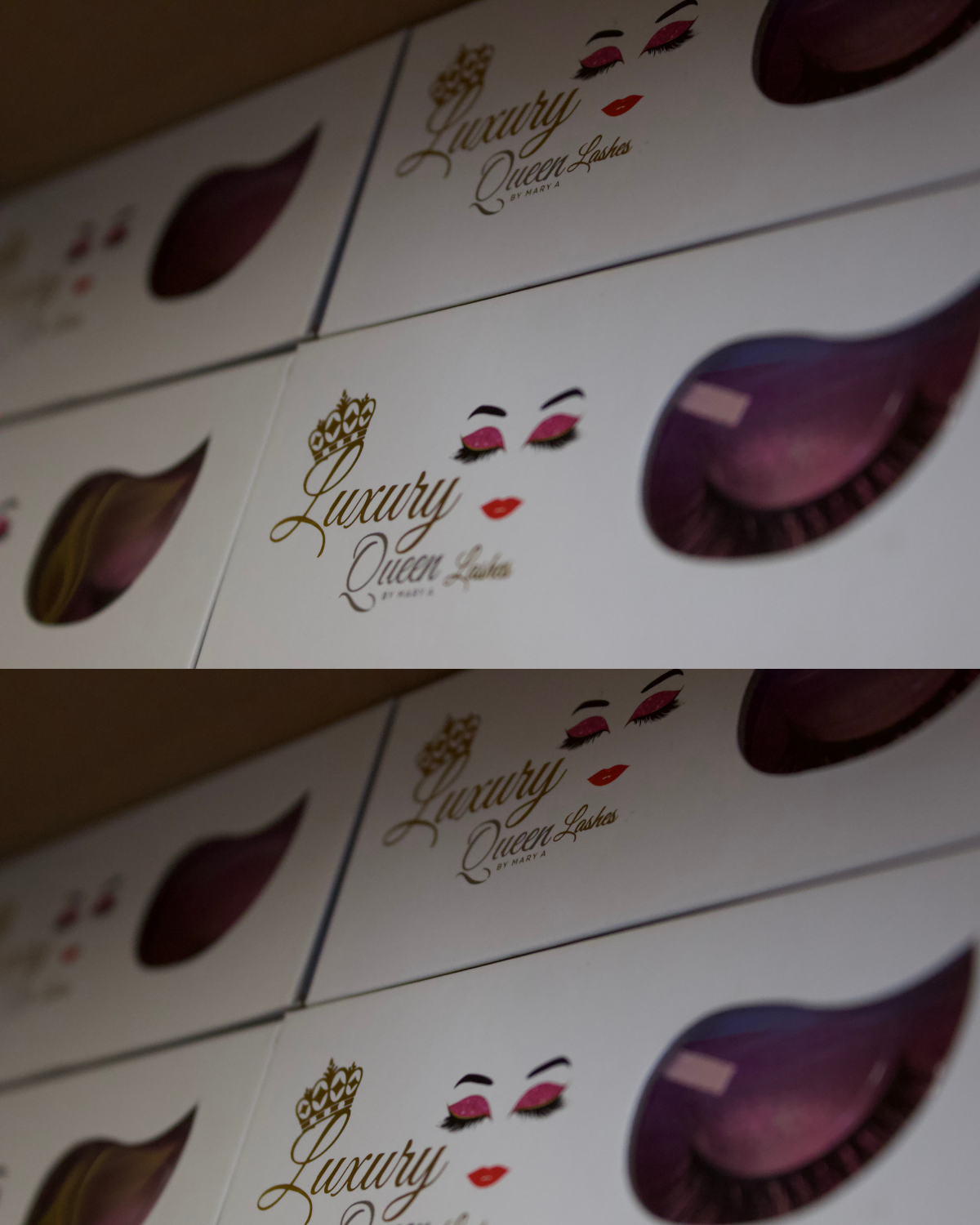 LuxuryQueenLashes classic false eyelashes collection for everyday natural lash looks