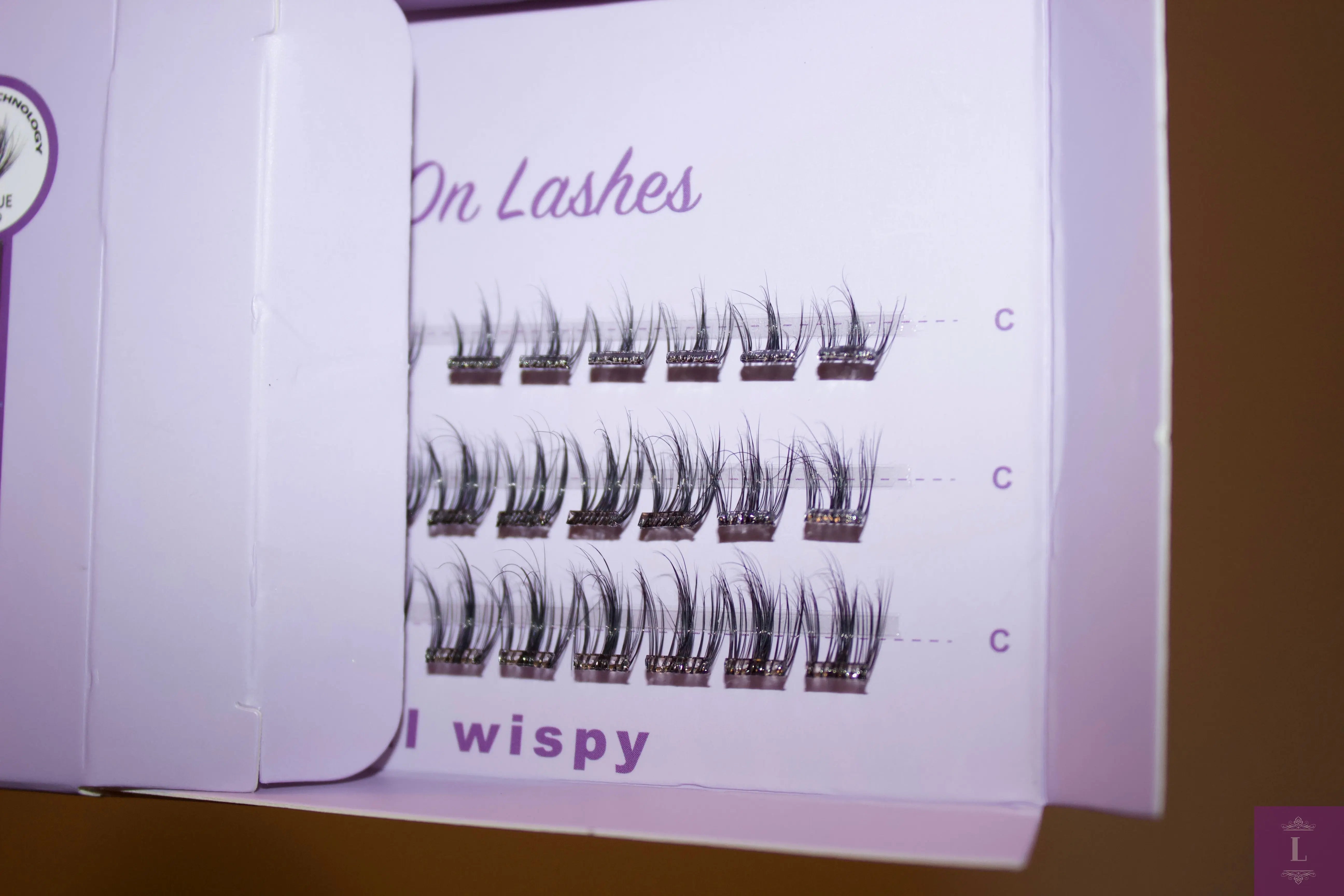 Natural Wispy Press-On Lash Clusters Luxuryqueenlashes