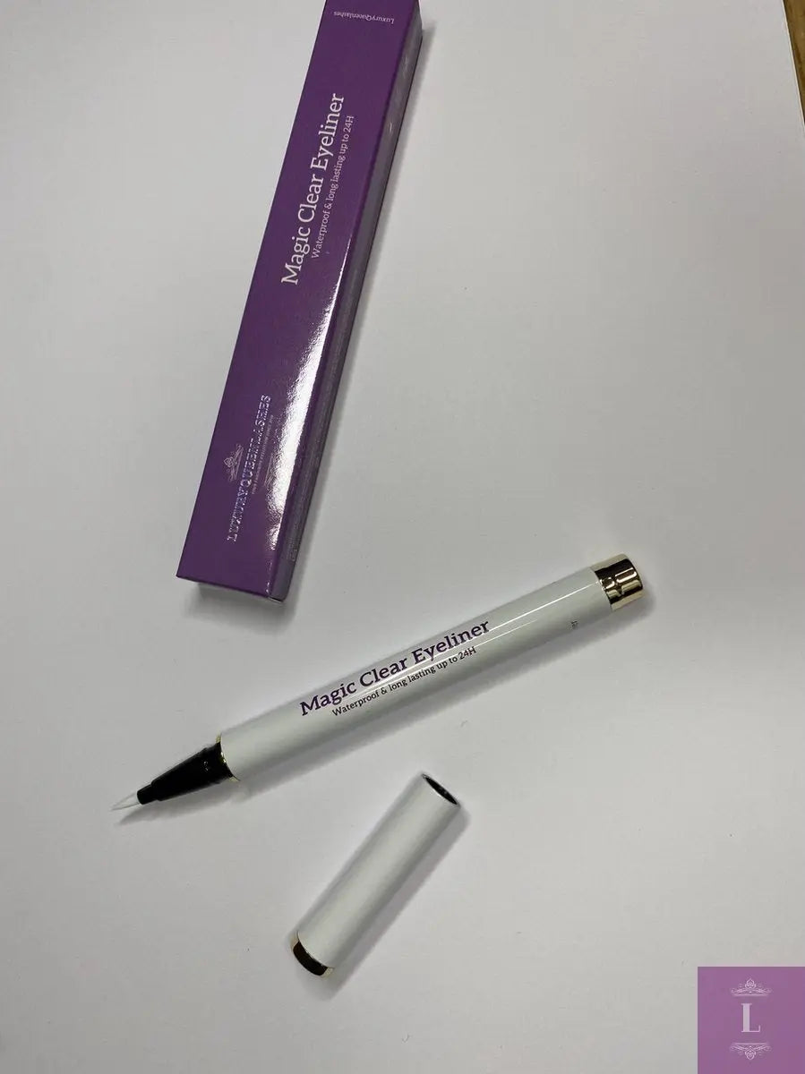 Luxuryqueenlashes - magic black & clear eyeliner - wimper lijm - adhesive eyeliner - waterproof Luxuryqueenlashes