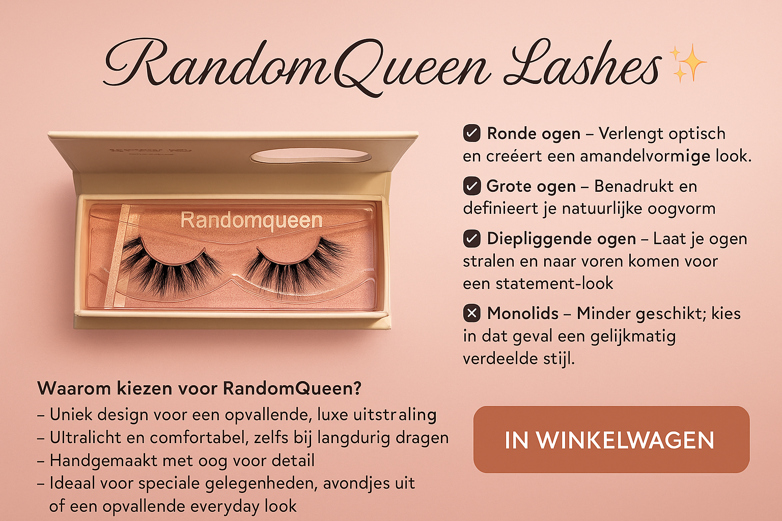 Outlet lashes: RandomQueen Luxuryqueenlashes